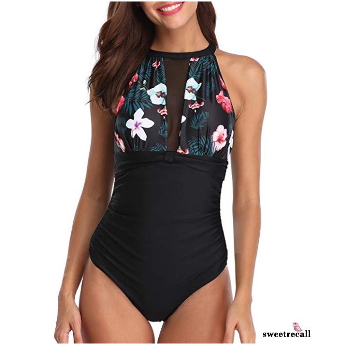 Áo Bơi Liền Quần In Hoa Thời Trang Nữ Tính