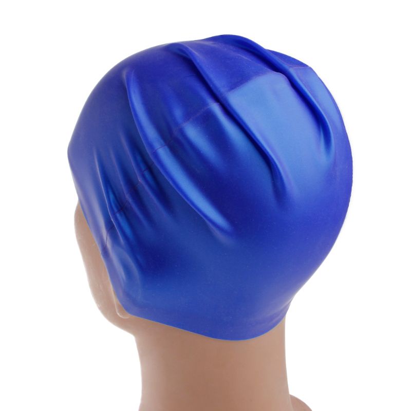 Mũ Bơi Silicone Co Giãn Chống Thấm Nước Tiện Dụng Cho Nam Và Nữ