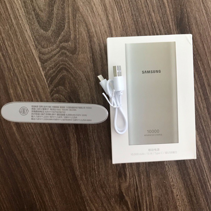 Pin Sạc Dự Phòng Samsung 10000 Mah 2 Cổng Sạc 2020