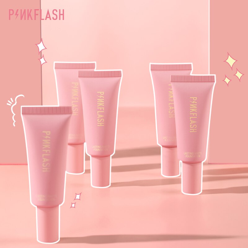 [Hàng mới về] Kem nền PINKFLASH che khuyết điểm hỗ trợ dưỡng ẩm kiềm dầu lâu trôi hiệu quả | BigBuy360 - bigbuy360.vn