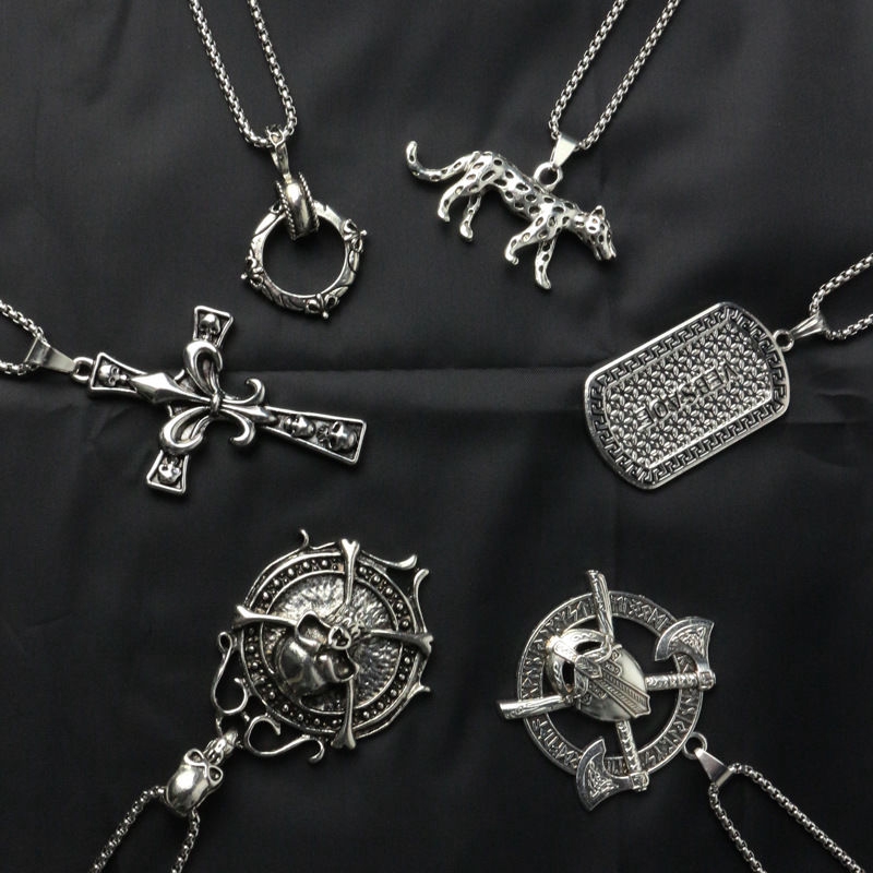 Dây chuyền thép titan 22207 phong cách Hip Hop