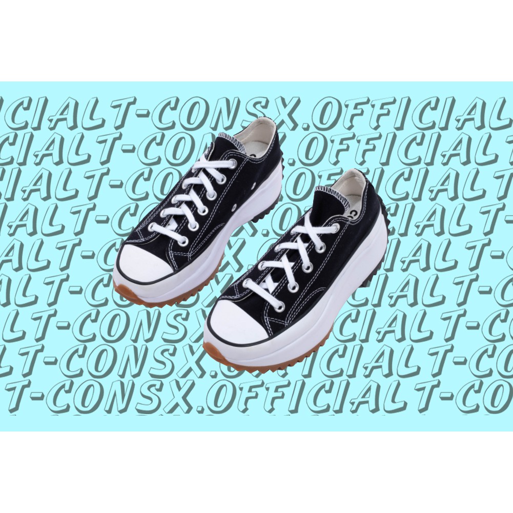 TConsX- Giày Converse Chính Hãng Run Star Hike Đen Cổ thấp
