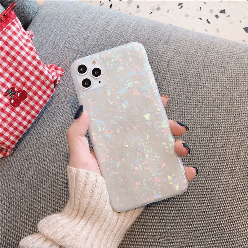 Ốp Điện Thoại Mềm Trong Suốt Phối Kim Tuyến Cho iPhone 12 11 13 Pro Max XR XS Max X 8 7 Plus 12 mini SE 2020 SE 2022