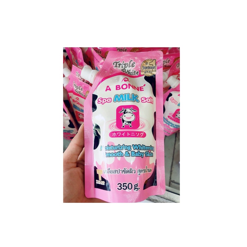 Muối Tắm Sữa Bò Tẩy Tế Bào Chết A Bonne 350gr