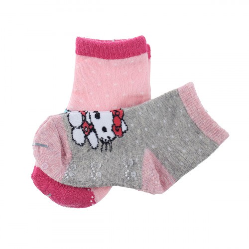 5 đôi tất cổ cao hình kitty bé gái