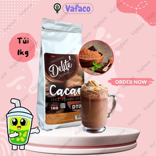 Bột Cacao Nguyên Chất 100% (1kg ) - Cacao Nguyên Chất Thơm Ngon Đậm Vị Cotra