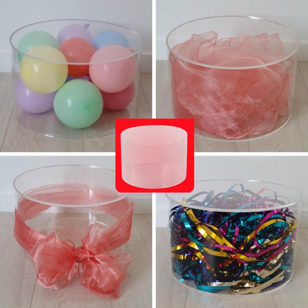 Giá Đỡ Bánh Kem Bằng Acrylic Trong Suốt Dùng Trang Trí Tiệc Cưới N7N8