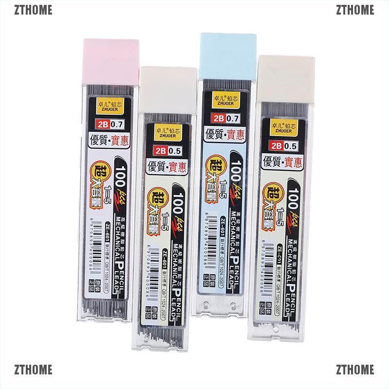 Set 100 Ruột Bút Chì 2b Thay Thế Tự Động