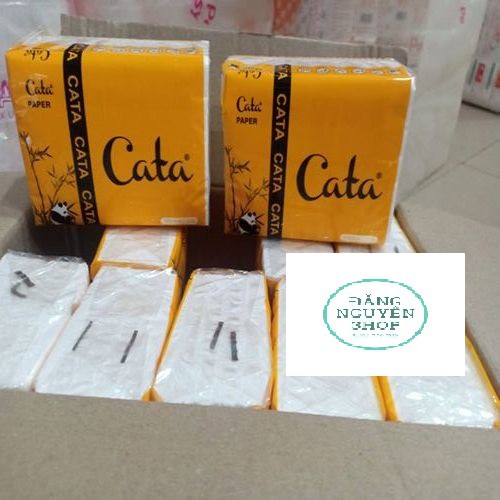 Giấy Ăn Gấu Trúc CATA Thùng 30 Gói