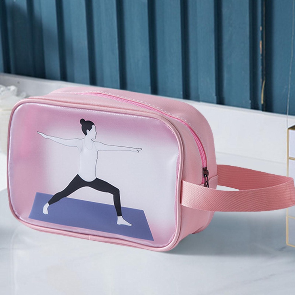 Túi Đựng Đồ Tập Gym/Yoga/Thể Thao Nhỏ Gọn Có Ngăn Đựng Giày Cho Nữ