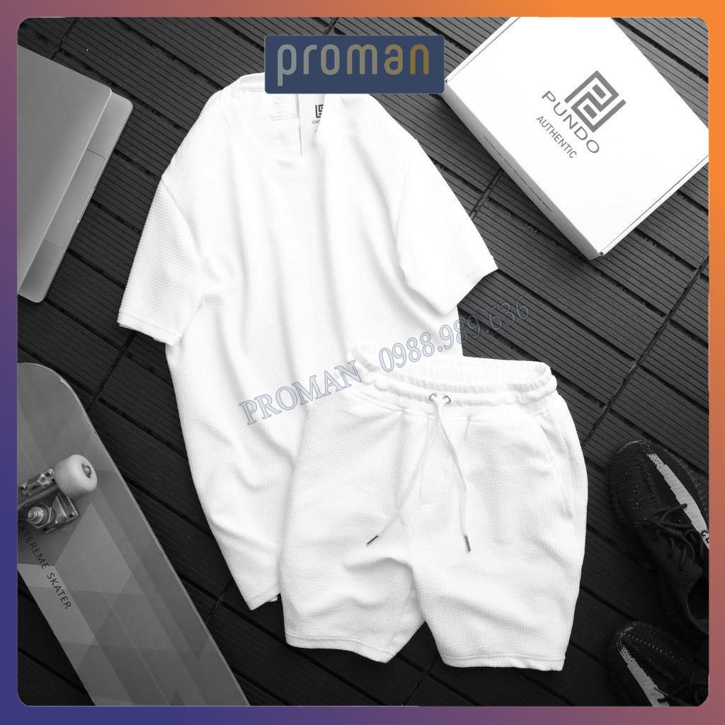 Bộ Thể Thao Nam mùa hè mặc ở nhà chất Cotton Xốp Thái siêu xịn, Đồ Bộ Nam Quần Áo mùa hè cộc tay BX01 - PROMAN