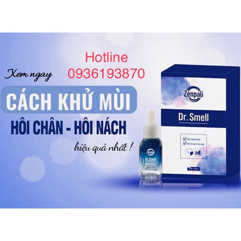 ✅ Dr Smell Zenpali  [CHÍNH HÃNG] ❤️ Dr.Smell khử mùi hôi chân hôi nách