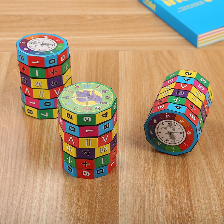[HÀNG LOẠI 1] Rubik toán học giúp bé làm quen với cộng trừ nhân chia_ đồ chơi toán học cho bé