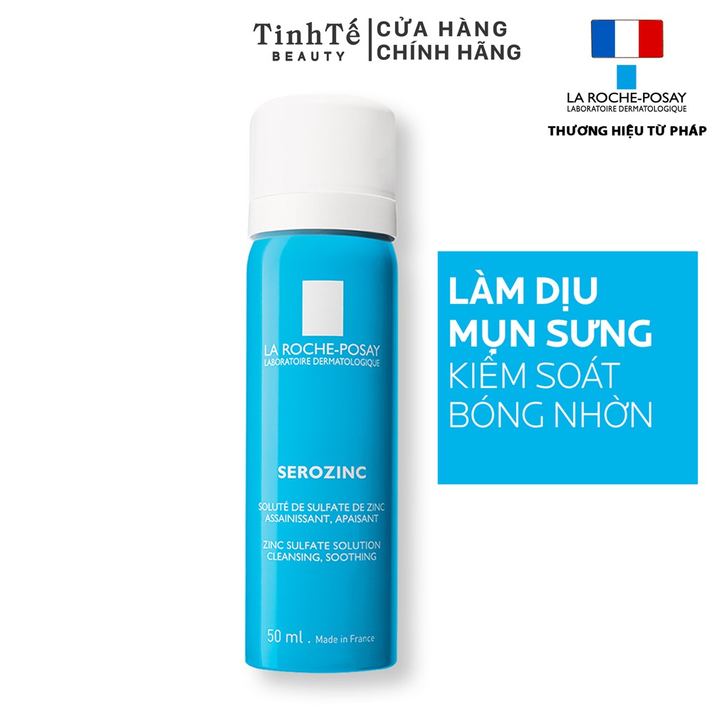 Xịt khoáng giúp làm sạch và dịu da La Roche Posay Serozinc 50ml