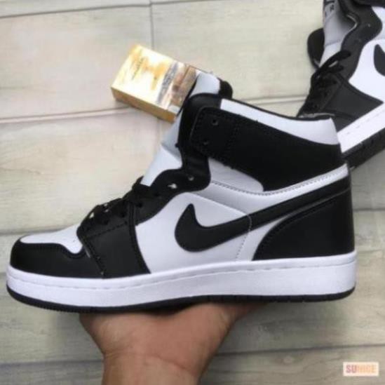 ⚡XẢ KHO⚡ Giày thể thao Nike_air Jodan Cao cổ đen trắng chất hot 2021