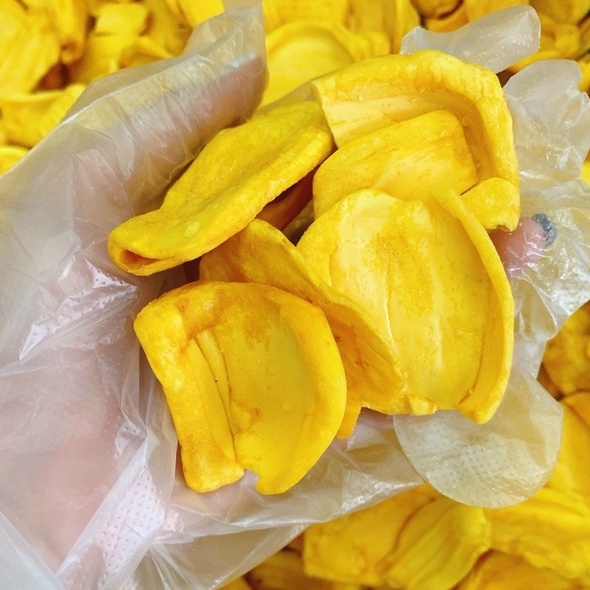 Mít thái sấy nguyên miếng xuất khẩu loại ngon - túi 1 kg
