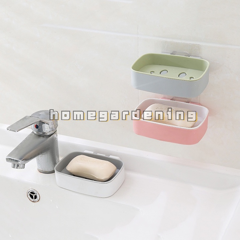 Giá Đỡ Xà Phòng Hai Tầng Gắn Tường Hình Mặt Cười