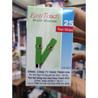 Que thử đường huyết Easy Touch GCU
