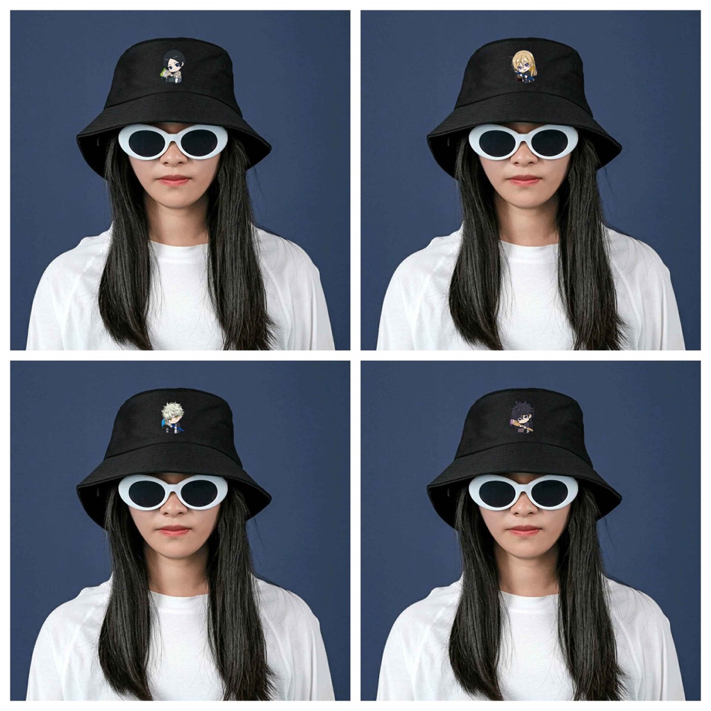 Mũ bucket in hình BLUE PERIOD tiện lợi thời trang quà tặng anime chibi