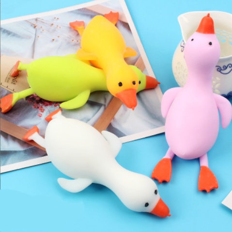 Vịt bóp kéo dài  DCB1 đồ chơi trong phòng cute dễ thương