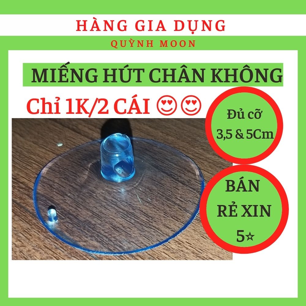 Miếng hút chân không nhựa dẻo kê kính mặt bàn