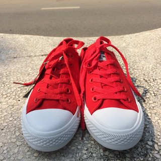 Giày Chuck 2 AllStar Classic Cổ Thấp Nữ Đỏ