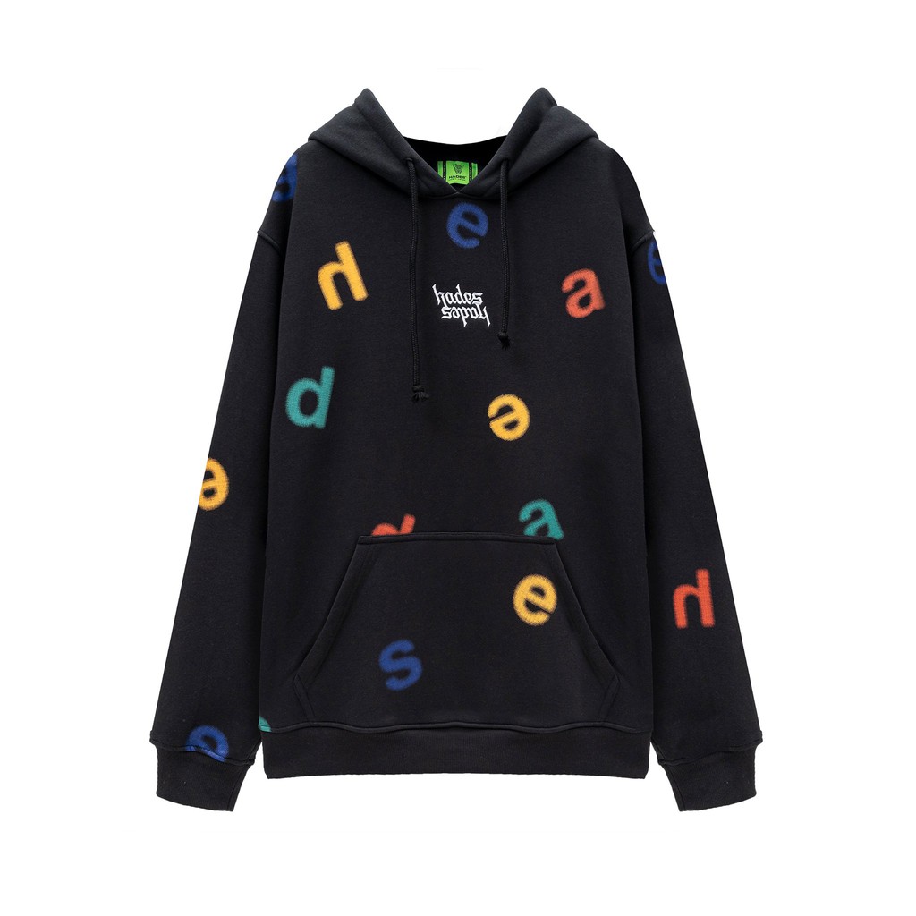 Áo Hoodie Mũ Trùm Unisex RANDOM LETTER Nỉ Cotton - HADES Brand Chính Hãng | BigBuy360 - bigbuy360.vn