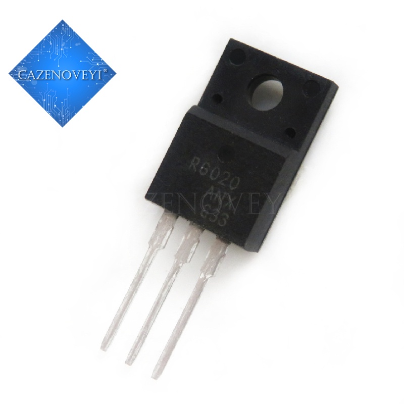 Set 5 linh kiện điện tử R6020Anx R6020A R6020 To-220Fm 600v 20a