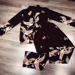 SET BỘ PIJAMA HẠC HOT HIT