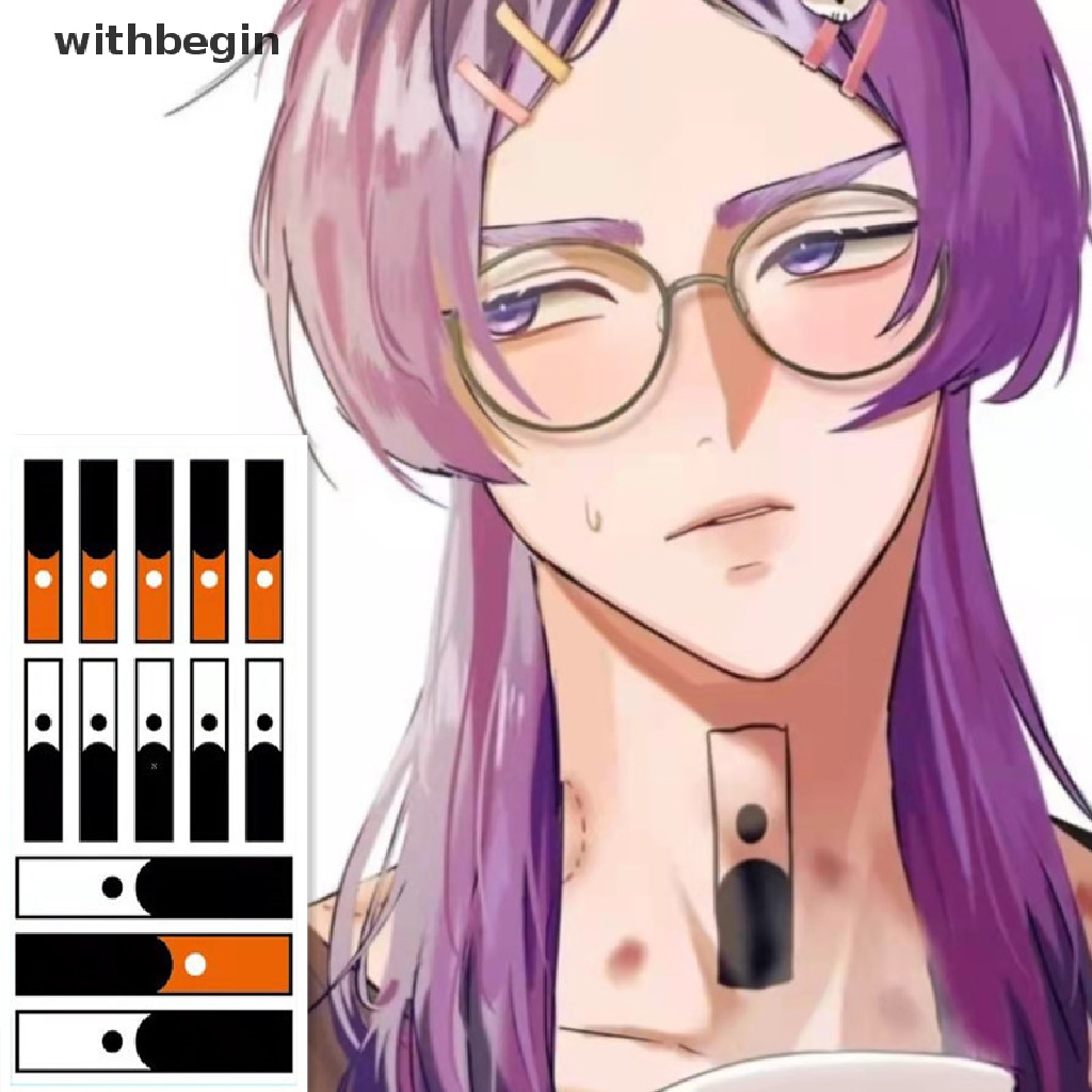 【WIT】 Anime Tokyo Revengers Tattoo Cosplay Sticker Waterproof Temporary Tattoo Sticker .