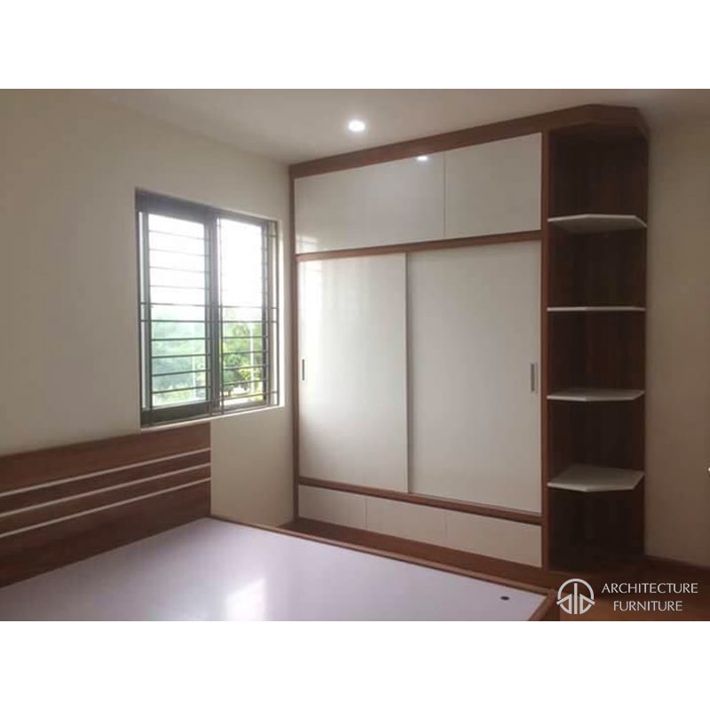 Tủ Áo Gỗ Công Nghiệp Melamine