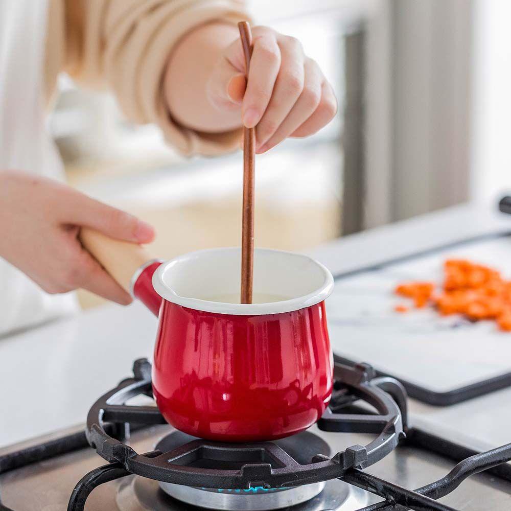 Nồi Nấu Sữa Tráng Men 500ml Đa Ứng Dụng Cho Nhà Bếp