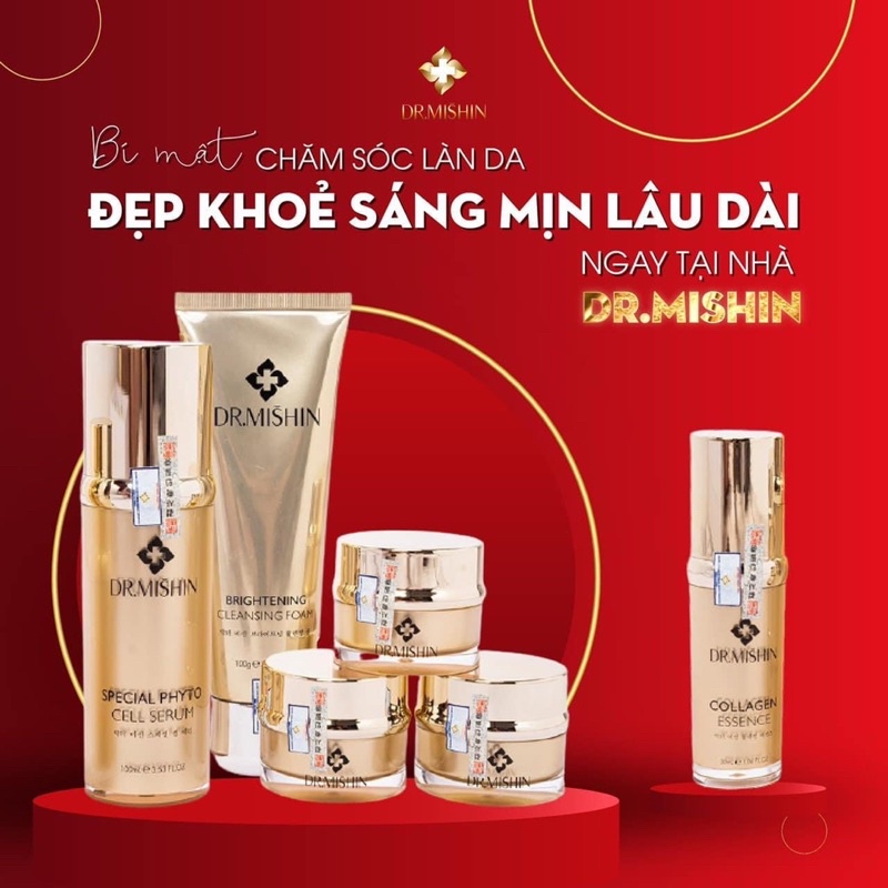 BỘ DR MISHIN dành cho da từ 25 tuổi
