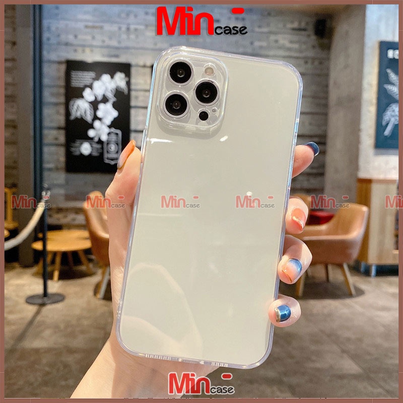 Ốp lưng iPhone Nike chống sốc viền vuông silicon trong suốt bvc cho iphone 6/6s/7/8/X/XS/XR/11/12/13 Pro Plus Max