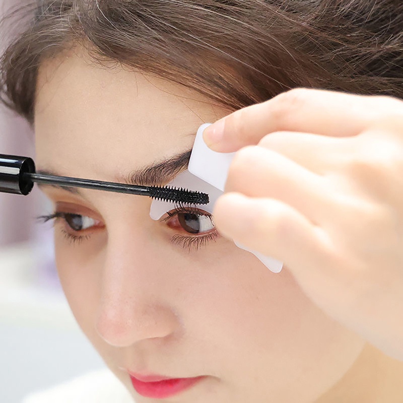 1 Khuôn Silicone Hỗ Trợ Kẻ Mắt / Lông Mày / Mascara Tiện Dụng