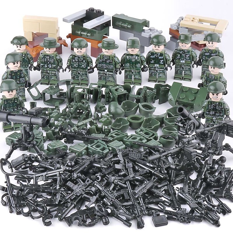 Mô Hình Đồ Chơi Lắp Ráp Lego Swat 12 Quân Đội Độc Đáo