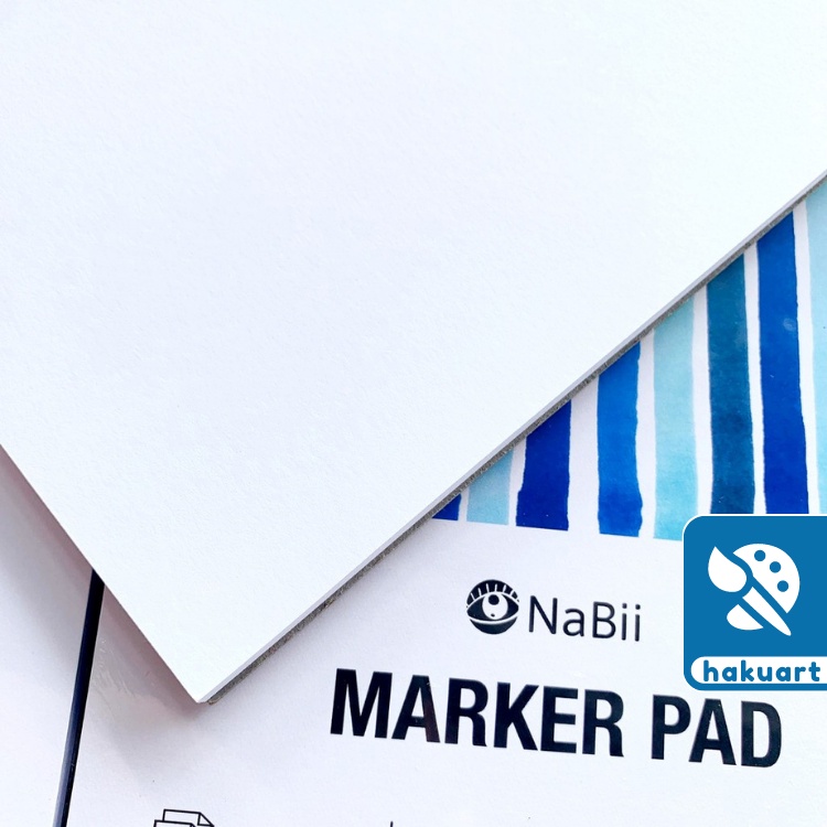 Sổ vẽ màu marker NABII Pad 250gsm gáy keo 20 tờ - Họa cụ Hakuart