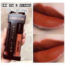 Son Kem Lì Sivanna Colors Matte Lips