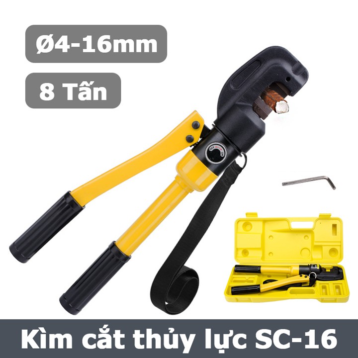 Kìm cắt sắt thủy lực SC-16 dễ dàng sử dụng và mang theo