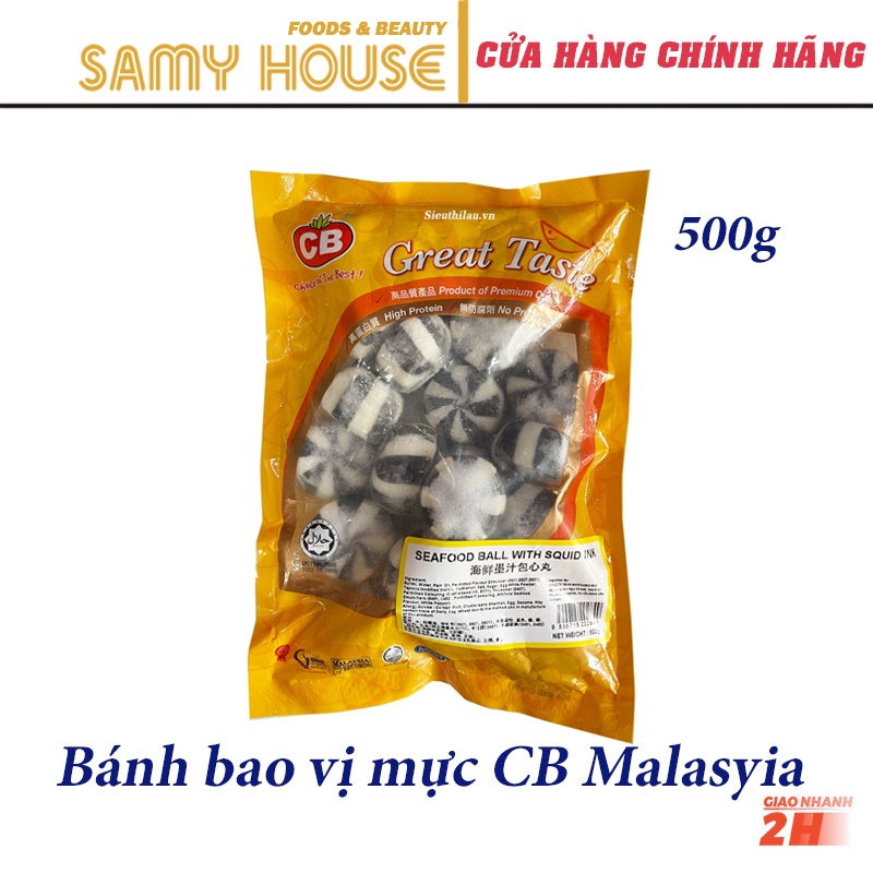 Bánh Bao Nhân Trứng Cá CB Malaysia