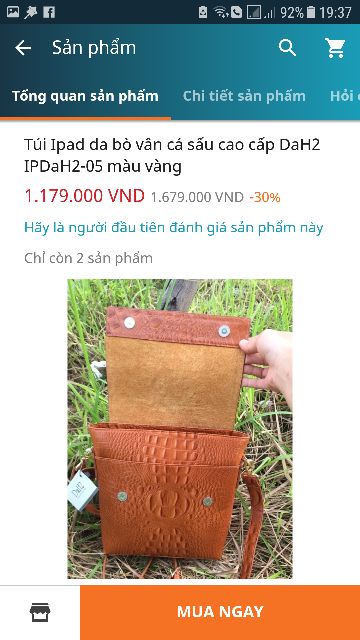 Túi đeo chéo nam da bò thật 100% thương hiệu cdleather