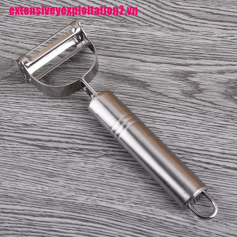 Set 2 Dụng Cụ Bào Sợi Củ Quả Đa Năng Bằng Thép Không Gỉ