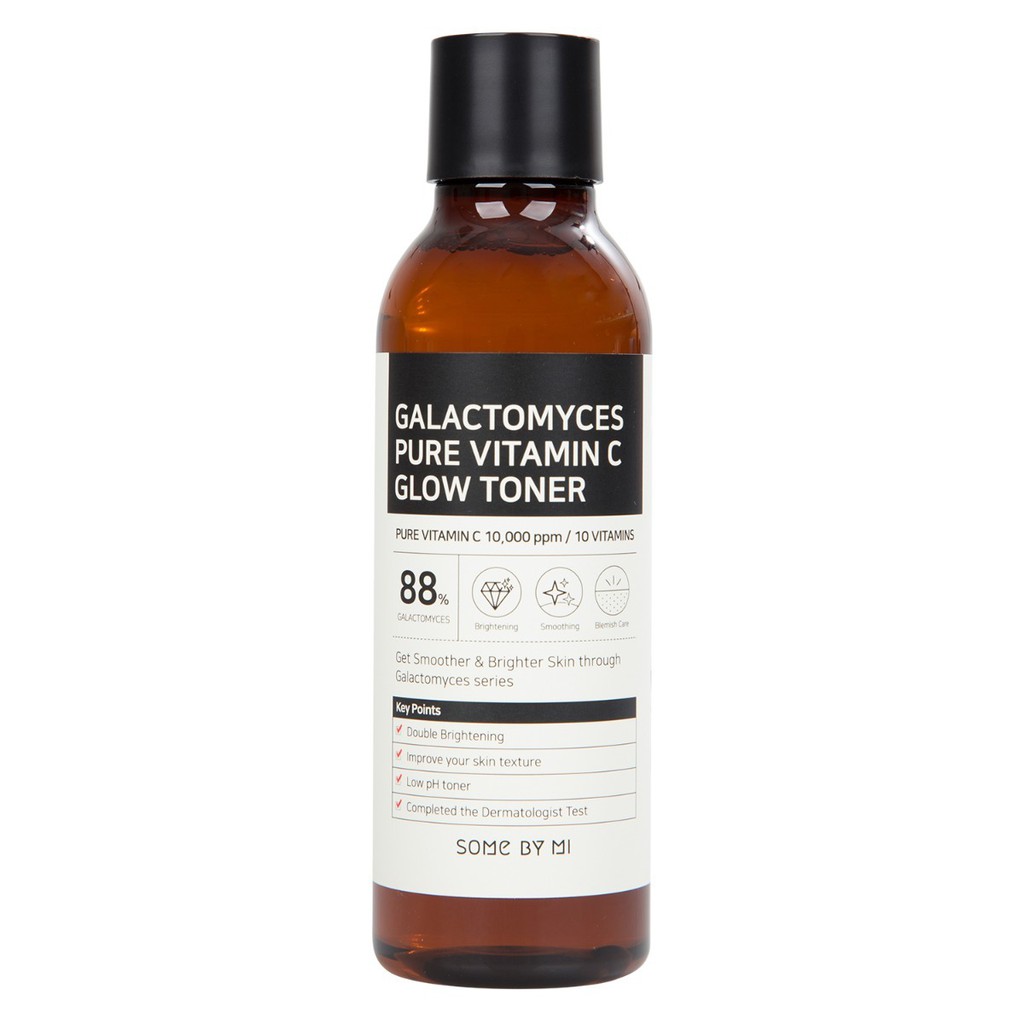 [Mã INCU20 giảm 20K đơn 150K] Nước hoa hồng làm sáng da Some by mi Galactomyces pure vitamin C glow toner 200ml