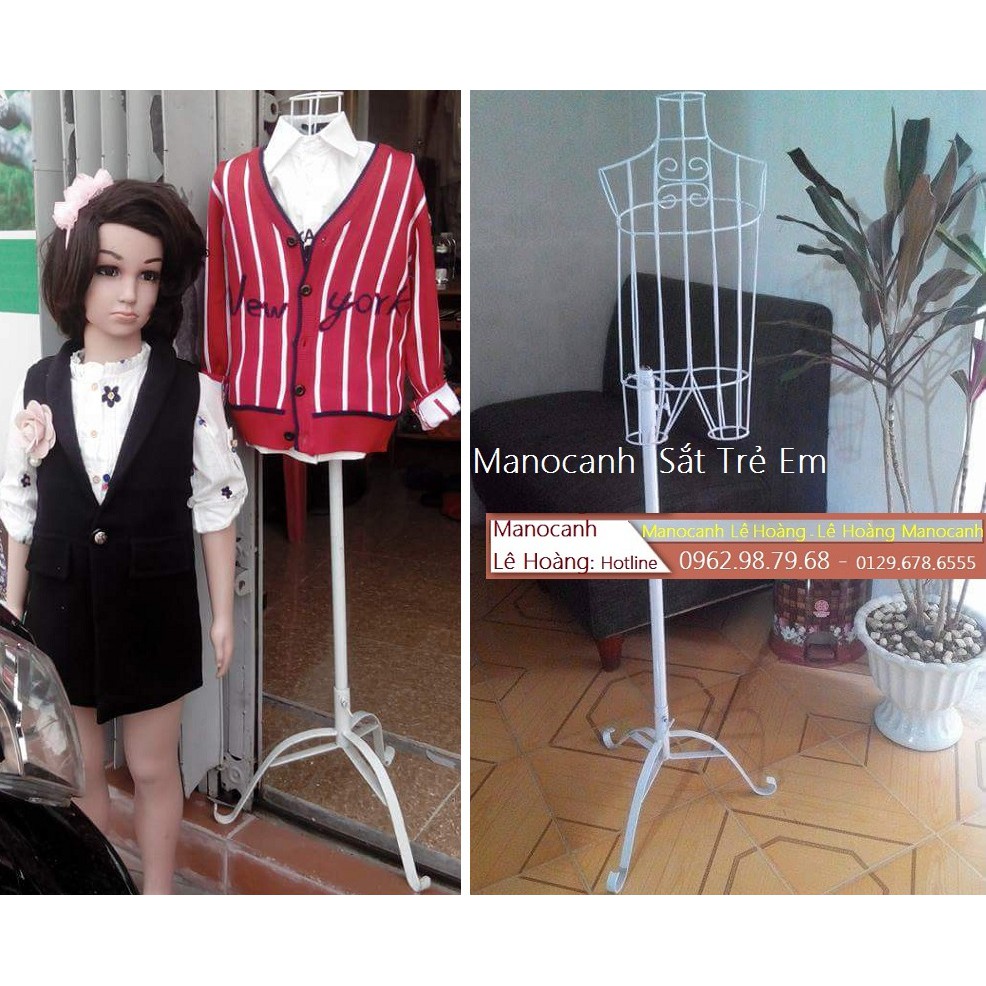 Combo 1 Canh Sắt và 50 Móc Bộ Bé Trẻ Em