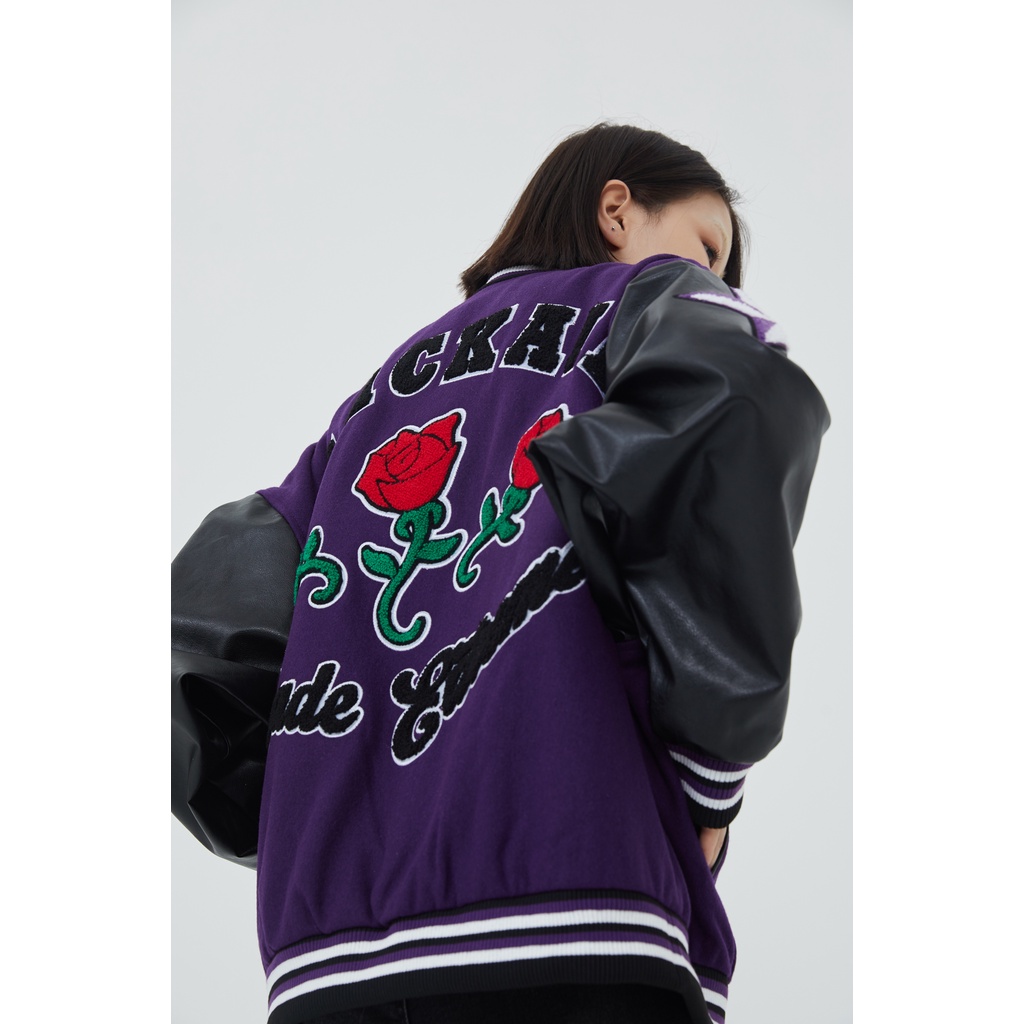 Áo khoác Made Extreme Dripping Ink 1769 Varsity Jacket
