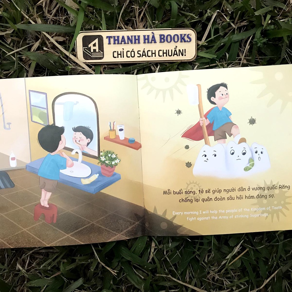 Sách - Tớ đã lớn rồi: Tớ tự làm được, Có chị có em thật vui biết mấy, Tớ đi tham quan (Bộ,lẻ tùy chọn) Song ngữ bé 1+