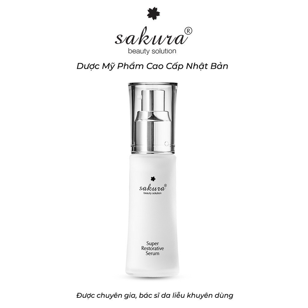 Serum phục hồi da chống lão hoá Sakura Super Restorative Serum