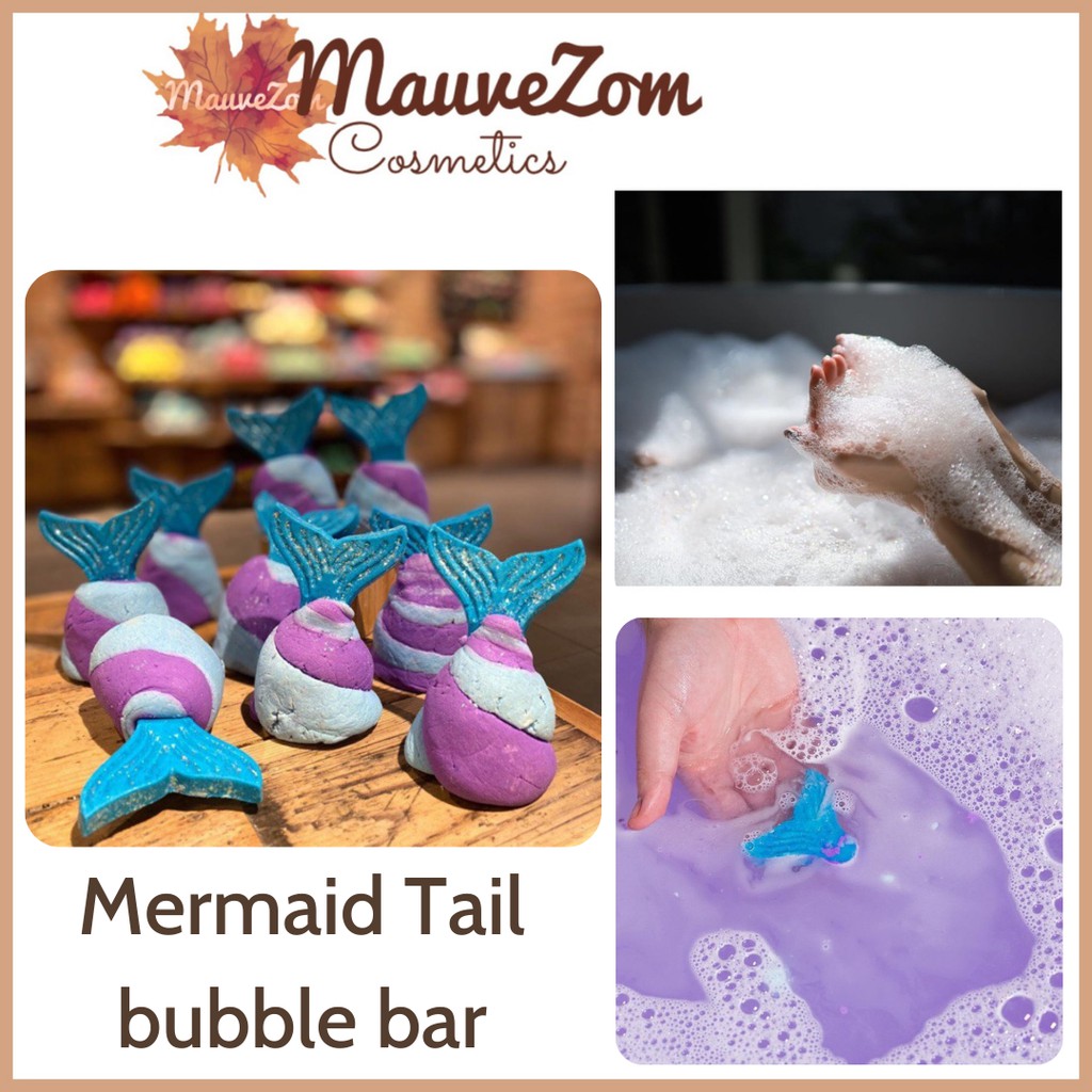 Bánh tạo bọt tắm - Mermaid Tail bubble bar