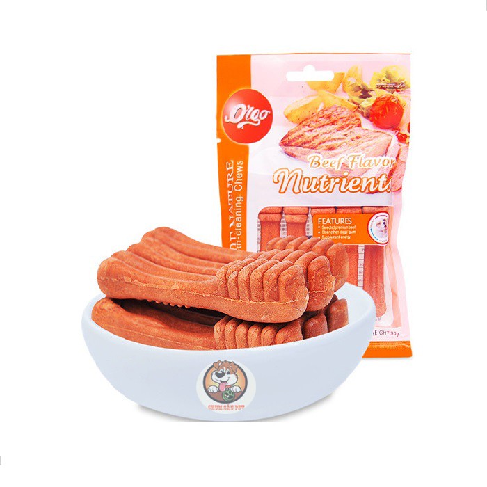 Xương Gặm Orgo Sạch Răng Thơm Miệng Bổ Sung Canxi Cho Chó - Hery Pet