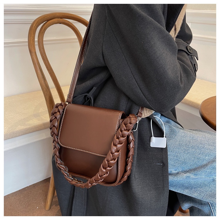 Túi Xách Da Đan Đeo Chéo , phong cách hàn quốc SM01